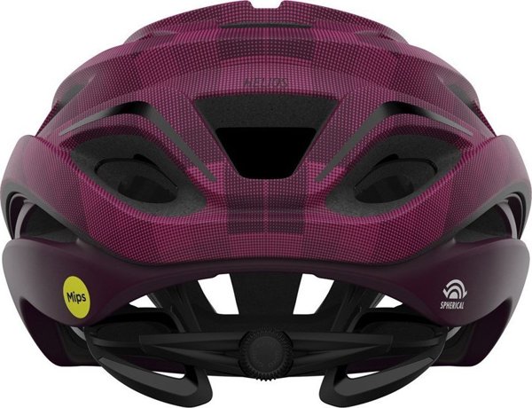 Giro Helios Spherical MIPS Κράνος Ποδηλασίας Δρόμου, Ματ Μαύρο/Κόκκινο, Μέγεθος L (59-63 cm)