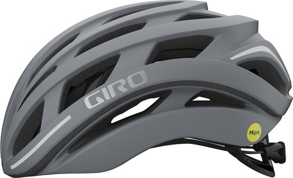 Giro Helios Spherical MIPS Κράνος Ποδηλασίας Δρόμου, Ματ Μαύρο/Κόκκινο, Μέγεθος L (59-63 cm)