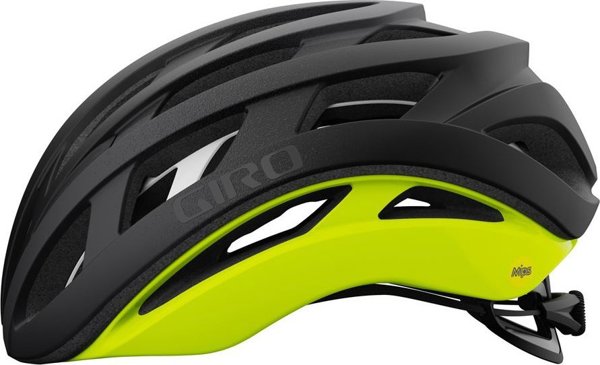 Giro Helios Spherical MIPS Κράνος Ποδηλασίας Δρόμου, Ματ Μαύρο/Κόκκινο, Μέγεθος L (59-63 cm)
