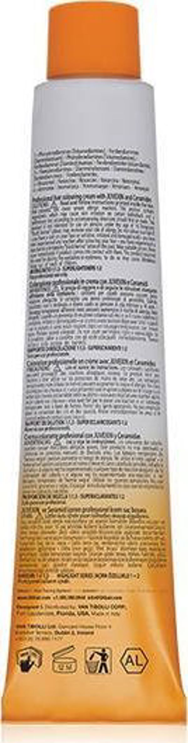 GK Hair (Global Keratin) Cream Color Κρέμα Βαφή Μαλλιών 8.12 100ml