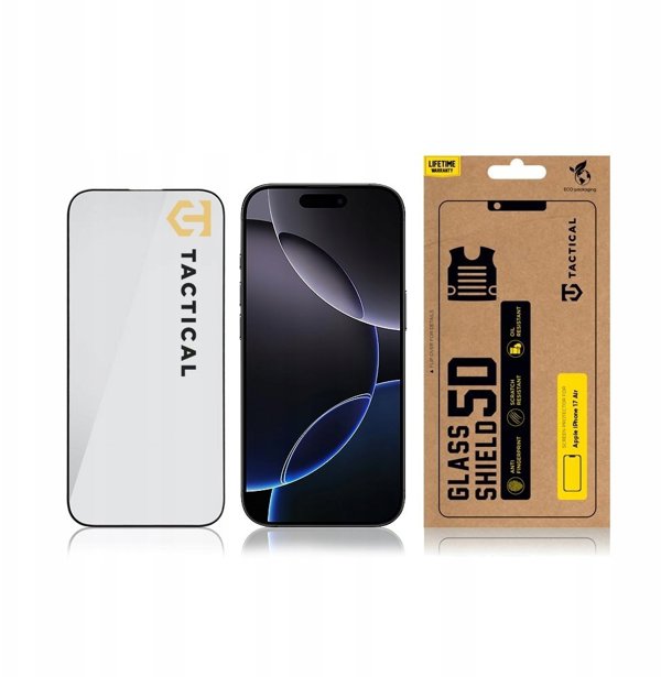 Glass Shield 5D iPhone Air Black 57983126556 (8596311285011)