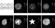 GlareOne Spotlight Gobo Set 3 - Σετ Μάσκες Φωτισμού για Φωτογραφικά Φωτιστικά