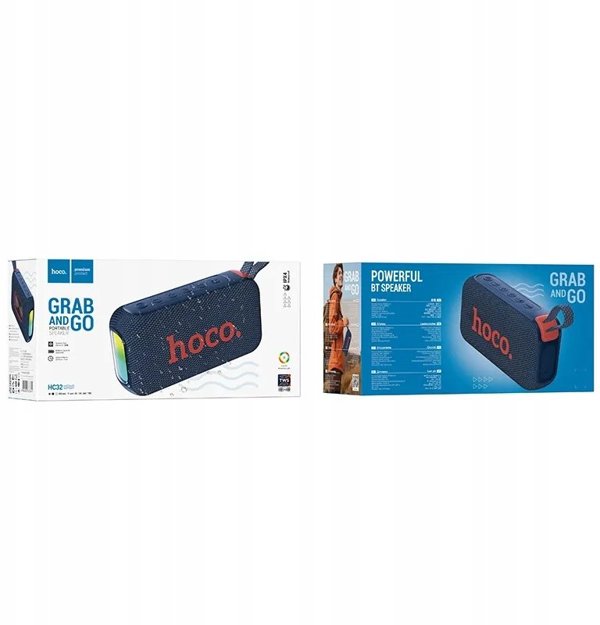 Bluetooth Ηχείο 2 x 10W 4h Hoco HC32 Σκούρο Μπλε