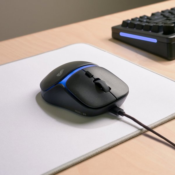 GLORIOUS Model D3 Wired – ultralekka ergonomiczna mysz 57 g, 30 000 DPI RGB