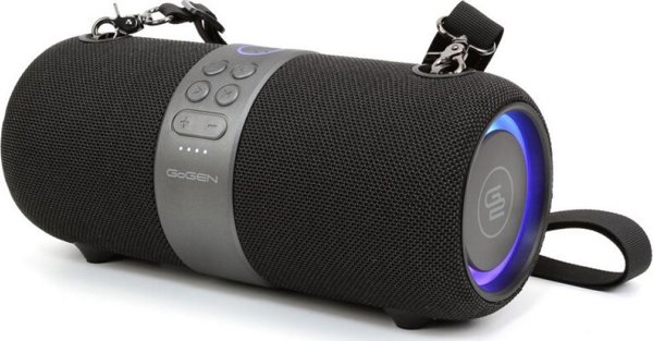 Φορητό Ηχείο GoGEN BS420B Bluetooth Μαύρο, Αδιάβροχο Ηχείο για Μουσική και Party