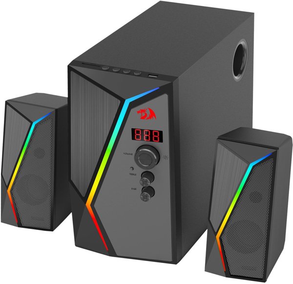 Redragon GS520 Pro Ηχεία Υπολογιστή 25W, Μαύρα