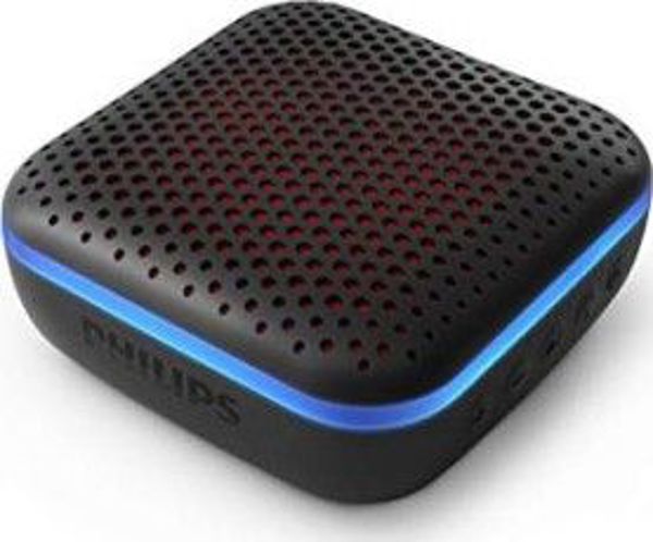 Philips TAS2505B Ασύρματο Φορητό Ηχείο Bluetooth με Μικρόφωνο, 10 Ώρες Αυτονομία, Μαύρο