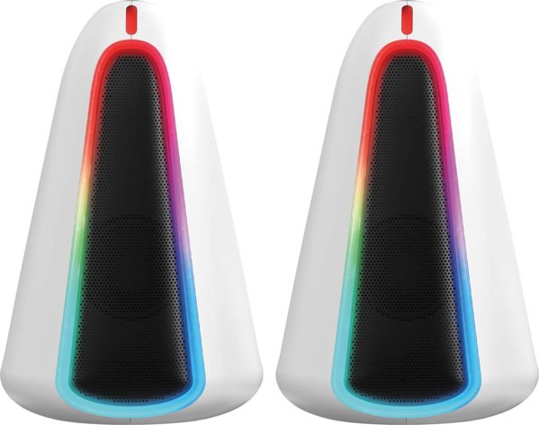 Marvo Ηχεία Υπολογιστή MONKA SG-500, 2.0, 6W, RGB Φωτισμός, Λευκά