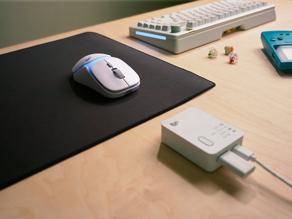 Ασύρματο Ποντίκι Glorious Model O3 Wireless Λευκό RGB InfinitePlay