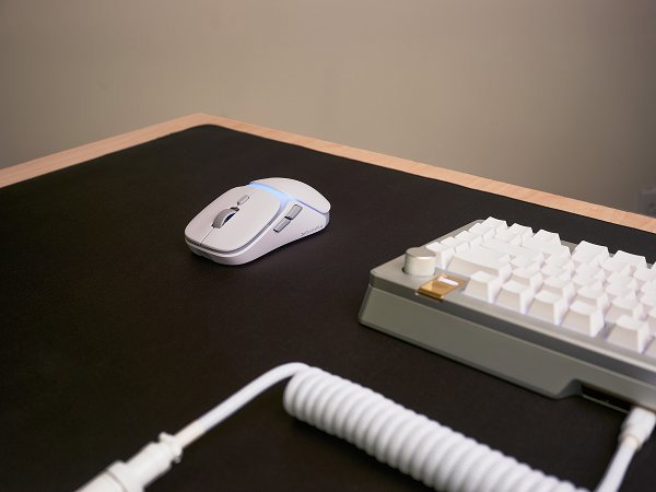 Ασύρματο Ποντίκι Glorious Model O3 Wireless Λευκό RGB InfinitePlay