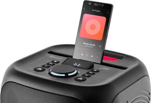 JVC Party Speaker XS-EP314B, Φορητό Ηχείο Bluetooth, Μαύρο