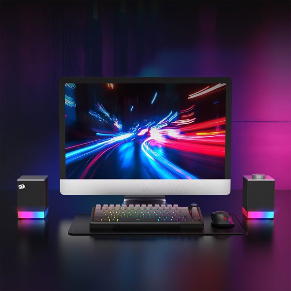 Redragon GS517 GLYPH Ηχείο Υπολογιστή 5W, Μαύρο