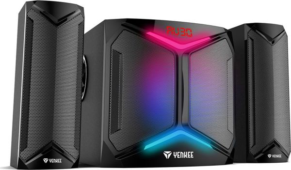Yenkee YSP 2105 Ηχεία Υπολογιστή 2.0 με Ασύρματο Τηλεχειριστήριο και Line In