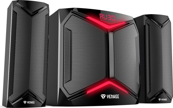 Yenkee YSP 2105 Ηχεία Υπολογιστή 2.0 με Ασύρματο Τηλεχειριστήριο και Line In