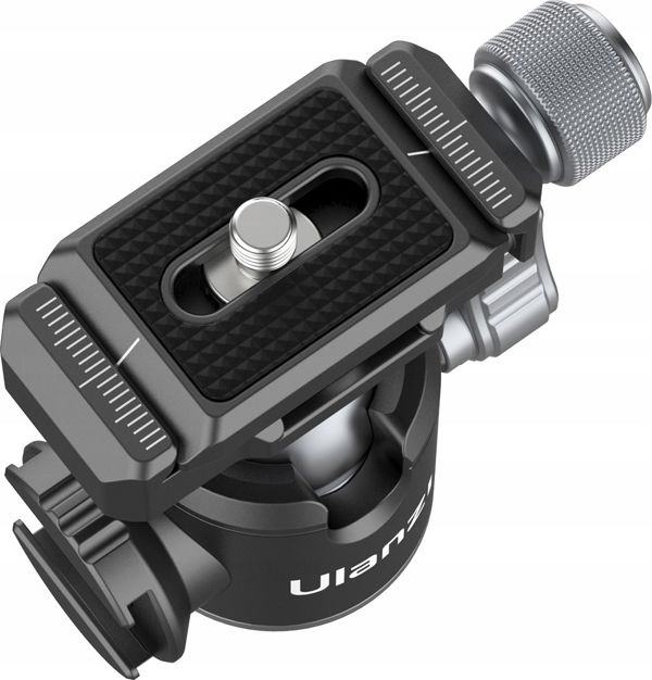 Ulanzi U-80L 3D Ball Head με Arca Swiss Quick Release και ISO Hot Shoe - Αλουμίνιο 360°