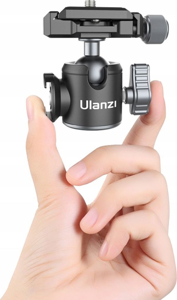 Ulanzi U-80L 3D Ball Head με Arca Swiss Quick Release και ISO Hot Shoe - Αλουμίνιο 360°