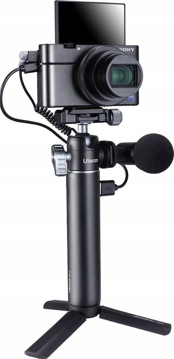 Ulanzi U-80L 3D Ball Head με Arca Swiss Quick Release και ISO Hot Shoe - Αλουμίνιο 360°