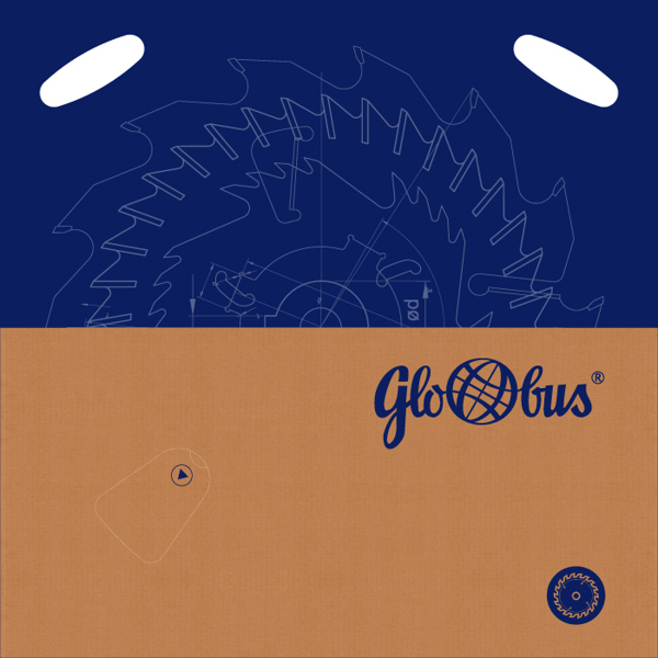 Globus Πριόνι για εγκάρσια κοπή σκληρού ξύλου GS10 400x30x4,0mm PS210-0400-0004
