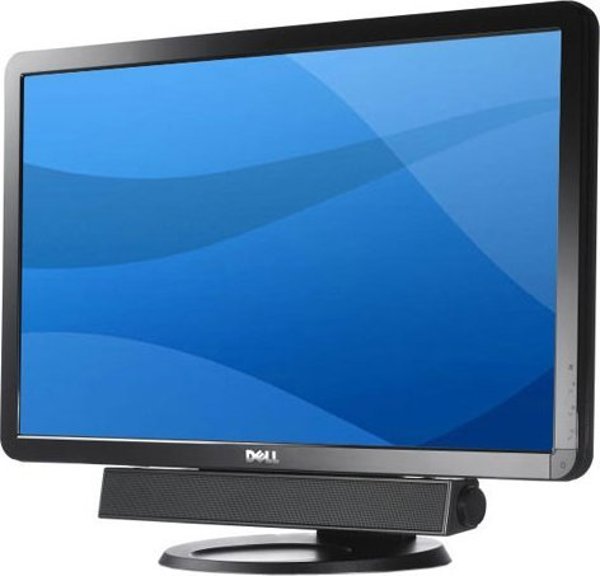 Dell Flat Panel Soundbar Ηχεία Υπολογιστή, Στερεοφωνικό Σύστημα 2 Καναλιών, Μαύρο