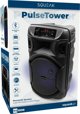 Squeak PulseTower SQ1006 Bluetooth 5.3 Ηχείο 1000W με Λειτουργία Καραόκε, Μαύρο