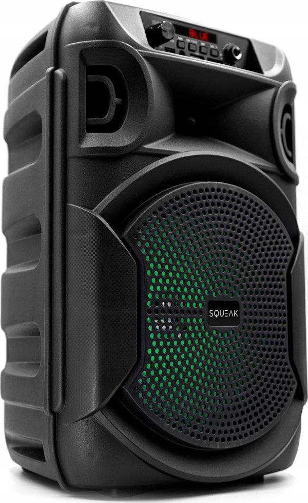 Squeak PulseTower SQ1006 Bluetooth 5.3 Ηχείο 1000W με Λειτουργία Καραόκε, Μαύρο