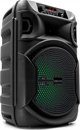 Squeak PulseTower SQ1006 Bluetooth 5.3 Ηχείο 1000W με Λειτουργία Καραόκε, Μαύρο