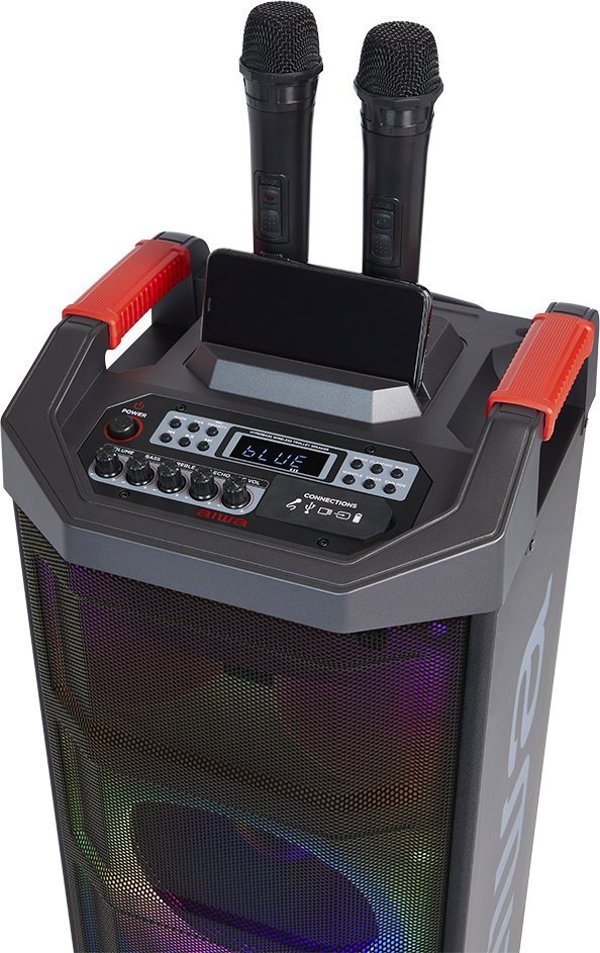 Φορητό Ηχείο Aiwa Portable Trolley Μαύρο (KBTUS-710)