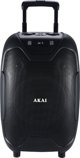 Akai ABTS-X10 Plus Φορητό Ηχείο Bluetooth με Ρόδες, Ασύρματο Μικρόφωνο & Τηλεχειριστήριο, Μαύρο