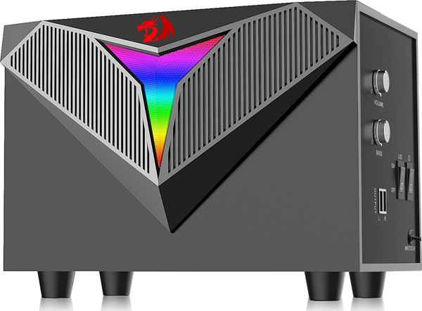 Redragon Toccata GS700 Ηχεία Υπολογιστή 2.1 με Subwoofer, Μαύρα
