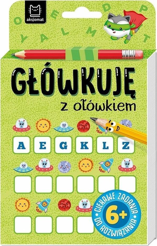 Glowkuje z olowkiem Zielona 37279