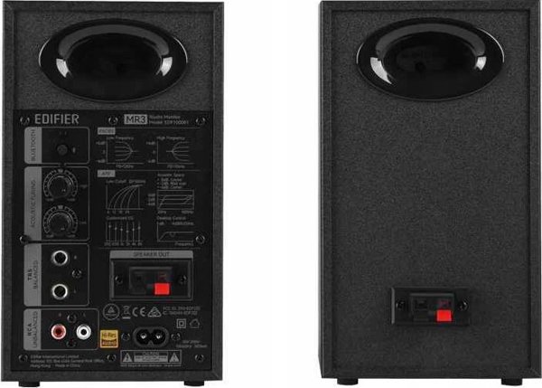 Edifier MR3 Ηχεία Υπολογιστή 2.0 Multimedia Speakers Μαύρα