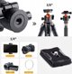 K&F Concept BH-36L Πανοραμική Κεφαλή Τριπόδου 3D, 16kg, Αλουμίνιο, Arca Swiss Type