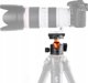 K&F Concept BH-36L Πανοραμική Κεφαλή Τριπόδου 3D, 16kg, Αλουμίνιο, Arca Swiss Type