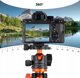 K&F Concept BH-36L Πανοραμική Κεφαλή Τριπόδου 3D, 16kg, Αλουμίνιο, Arca Swiss Type