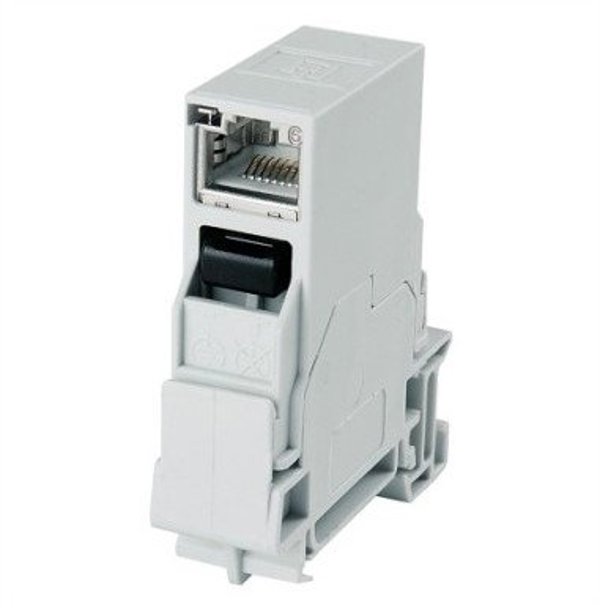 Υποδοχή Ράγας TELEGRTNER STX, σύνδεση RJ45 Cat.6