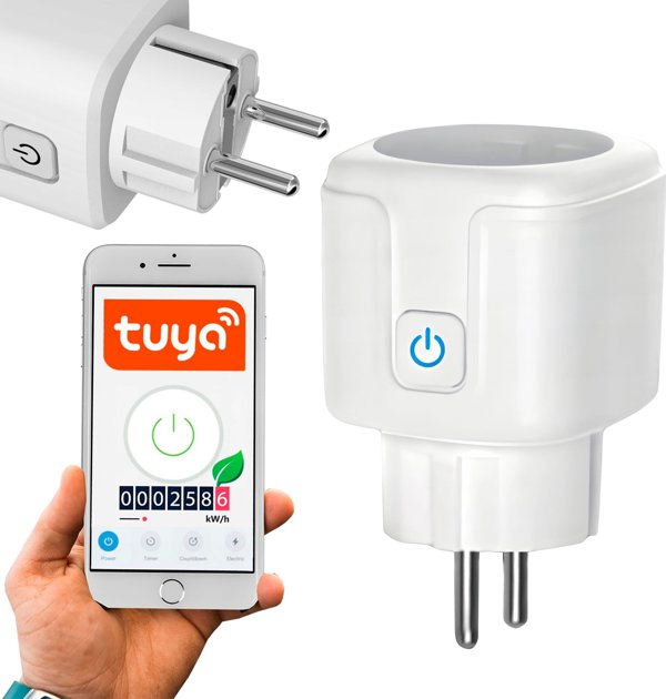 LTC WiFi Έξυπνη Πρίζα Tuya GGW LXU414, Συμβατή με Smart Home