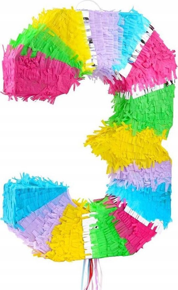GoDan Piniata νούμερο 0 παστέλ 50x35x7,5cm 13939918 5902973188004