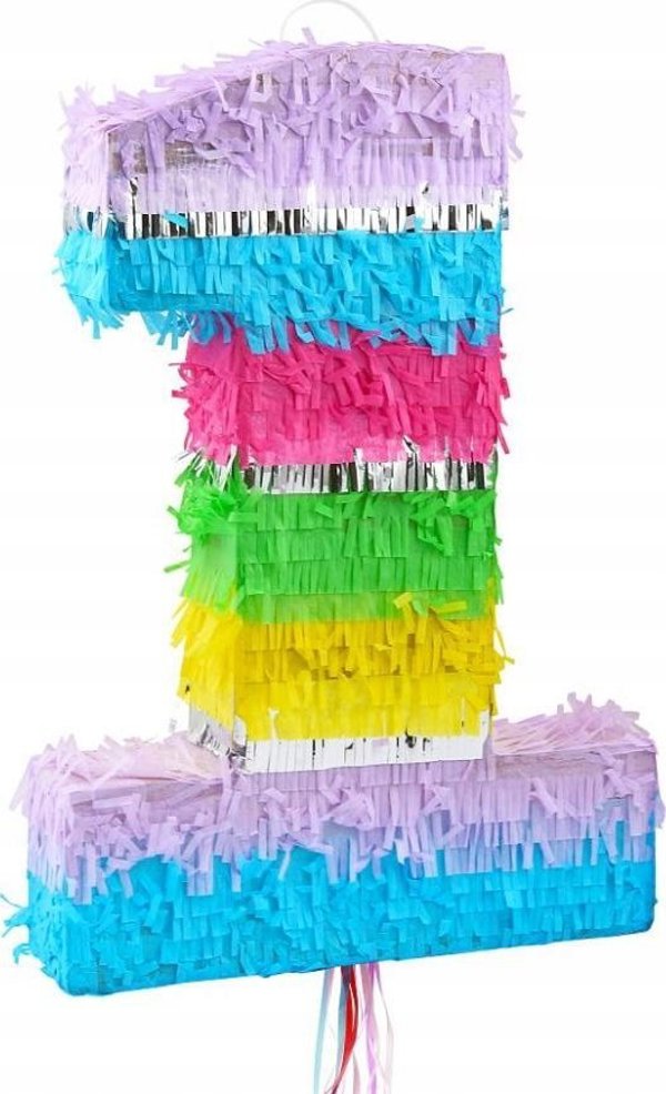 GoDan Piniata νούμερο 0 παστέλ 50x35x7,5cm 13939918 5902973188004