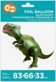 GoDan Balon foliowy Tyranozaur 3D BF-AT3D 77244