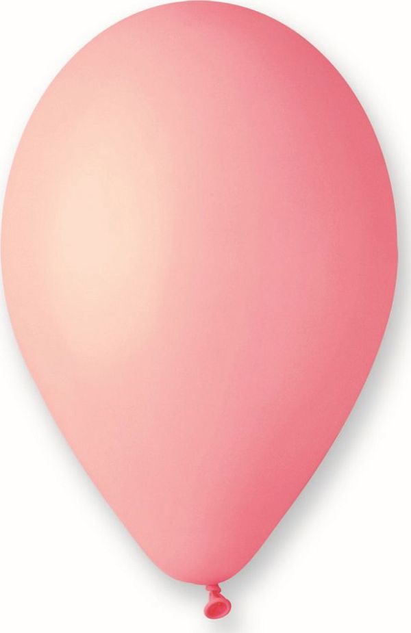GoDan Μπαλόνια Latex Gemar Παστέλ, Ανοιχτό Ροζ, 26cm, 100τμχ (GM90-57)