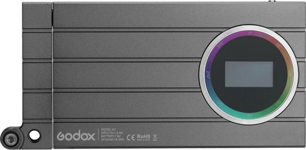 Godox M1 RGB Mini LED Φωτιστικό Βίντεο Φωτογραφίας - Φορητό RGB Light με Επαναφορτιζόμενη Μπαταρία