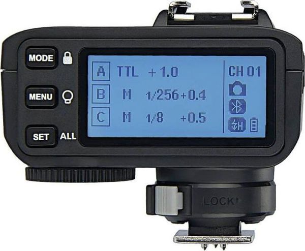Godox X2T TTL Πομπός Φλας για Sony – Υποστήριξη HSS, Bluetooth & Χειροκίνητος Έλεγχος Ισχύος