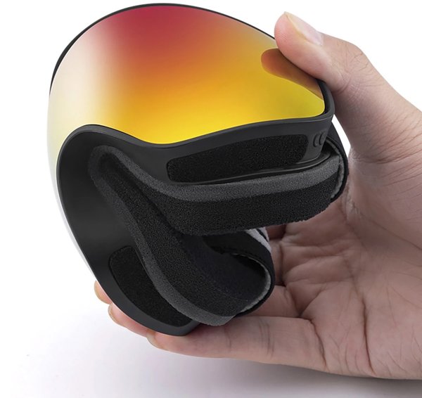 Casco Qunature Παιδικά Γυαλιά Σκι, Προστατευτικά, Μαύρα, Μέγεθος M/L