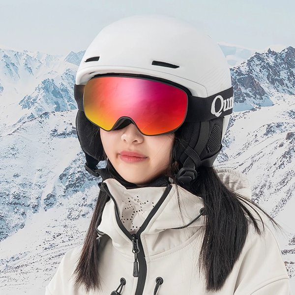 Casco Qunature Παιδικά Γυαλιά Σκι, Προστατευτικά, Μαύρα, Μέγεθος M/L