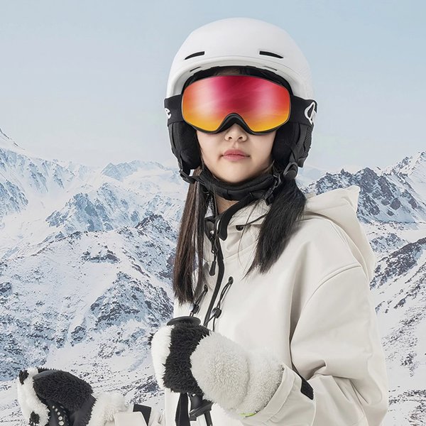 Casco Qunature Παιδικά Γυαλιά Σκι, Προστατευτικά, Μαύρα, Μέγεθος M/L