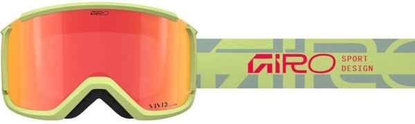 Gogle zimowe GIRO REVOLT GLACIER GREEN BURST (Szyba lustrzana kolorowa VIVID-Carl Zeiss EMBER 19-42% S2) (NEW 2024)