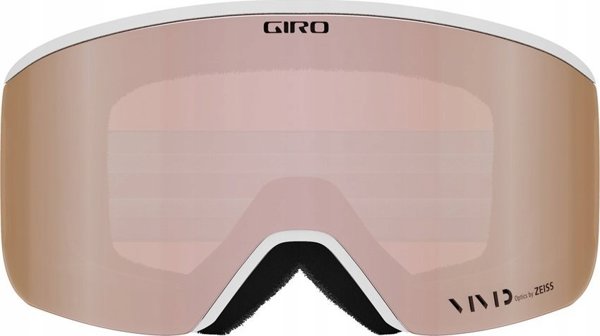 Giro Ella Γυαλιά Σκι White LX Stripe με Φακούς VIVID Rose Gold & Infrared (2024/2025)