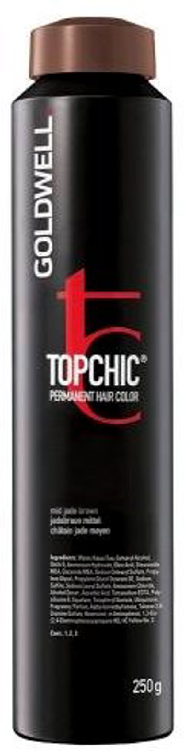 Goldwell Goldwell, TopChic, Permanent Hair Dye, 6B Gold Brown, 250 ml For Women