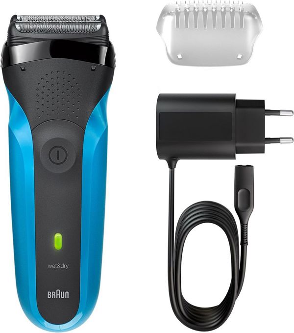 Braun Series 3 310S Ηλεκτρική Ξυριστική Μηχανή Προσώπου Αδιάβροχη