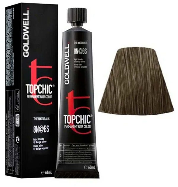 Goldwell Goldwell, TopChic, Permanent Hair Dye, 8N@BS , 60 ml For Women